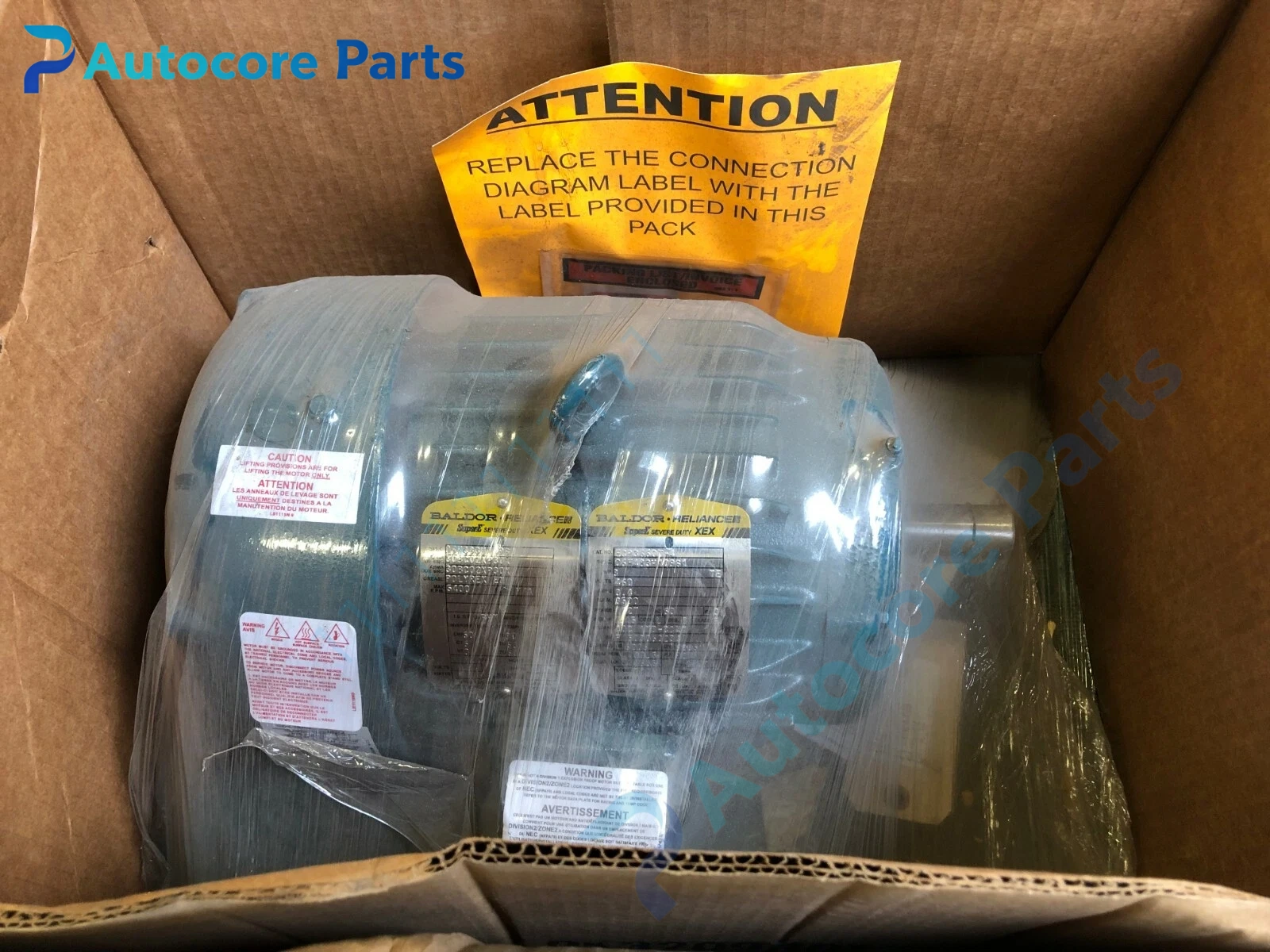 Baldor ECP3660T-4 Three Phase Induction 