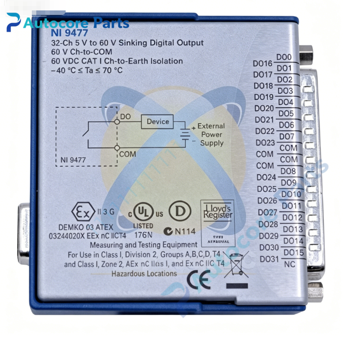 NI NI-9477 C Series 32-Channel 60V Sinki