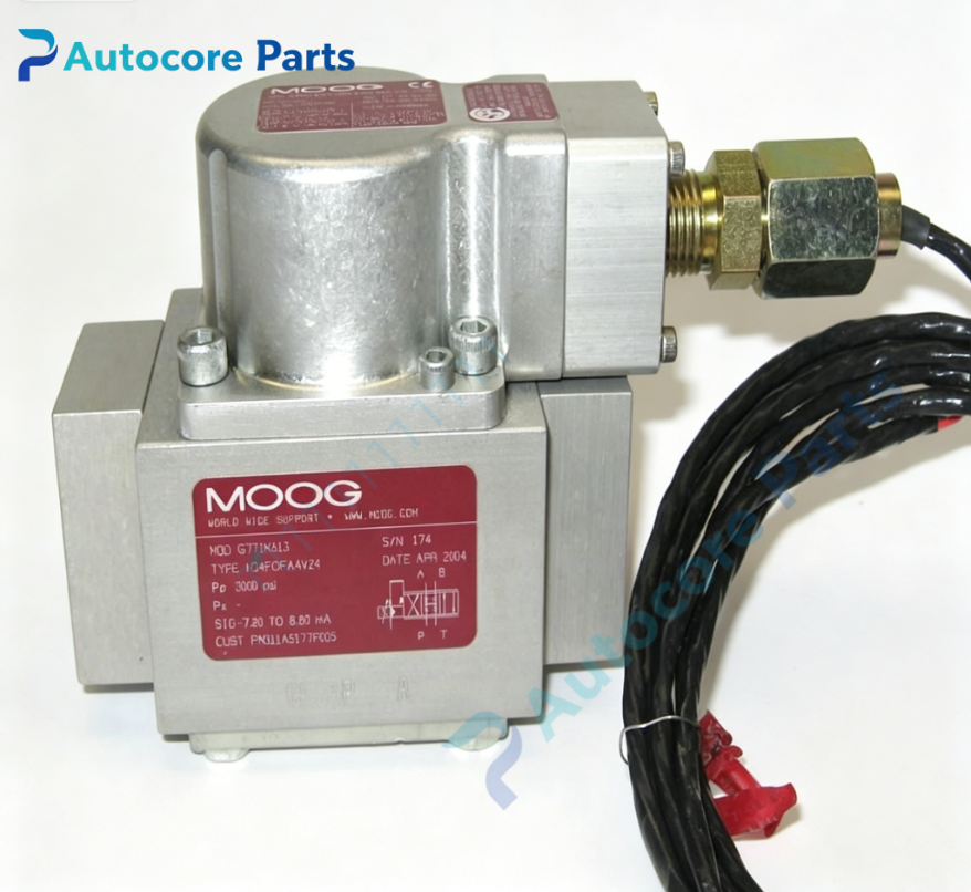 MOOG AWXX-009-D01 Servo Valve Speed Sens