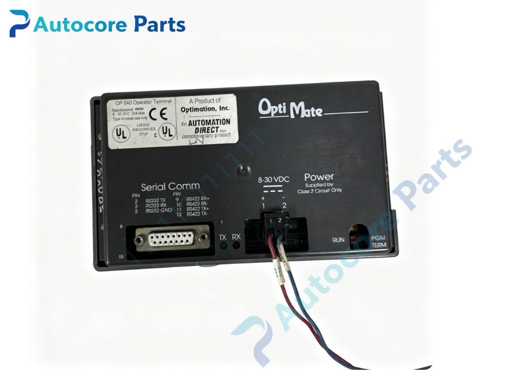 OPTIMATION OP-640 HMI Operator