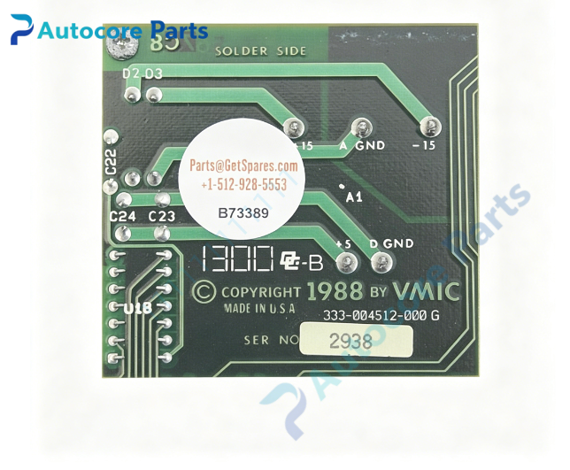 VMIC 602937-04 Analog I/O PCB Assembly