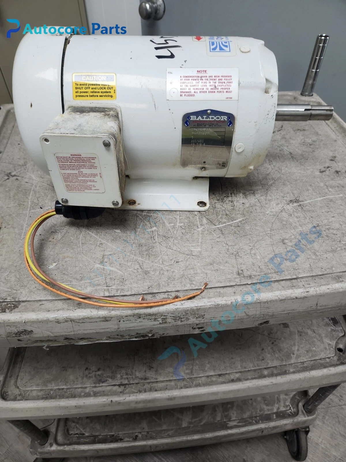 Baldor JMWDM3615T Washdown Duty Inductio